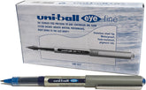 Uni-ball Eye fine Roller pen Blue Pack of 12