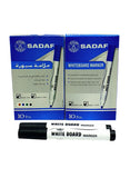Sadaf Bullet Tip White Board Marker, 2mm, Black